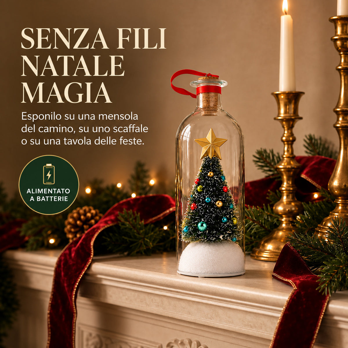 Rovelia™ – Albero di Natale per registrare messaggi