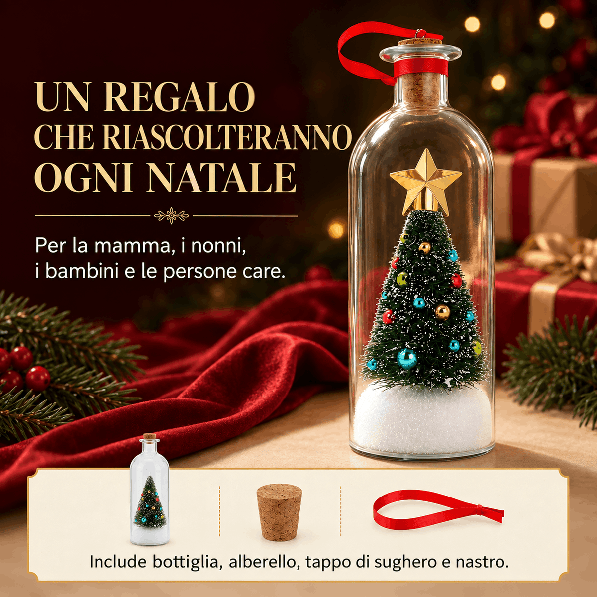 Rovelia™ – Albero di Natale per registrare messaggi